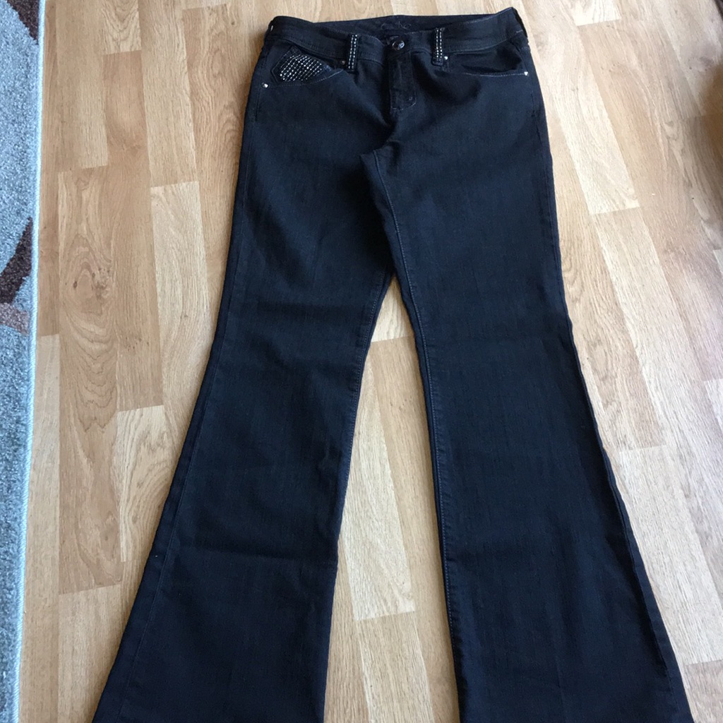 Cache Black Dressy Jeans
